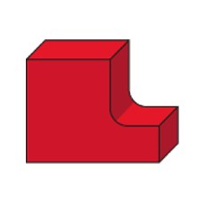 curved l cushion foam